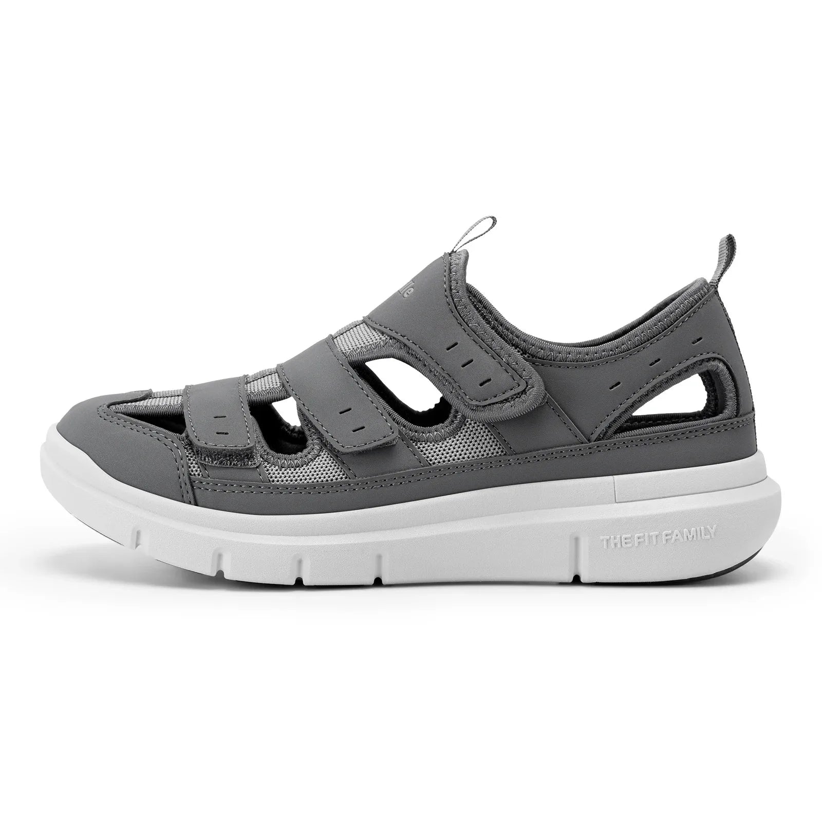 FitVille Men's Sandals Widened Diabetes Shoes Mens Casual Shoes Lightweight for Plantar Fasciitis Arch support Relief Pain