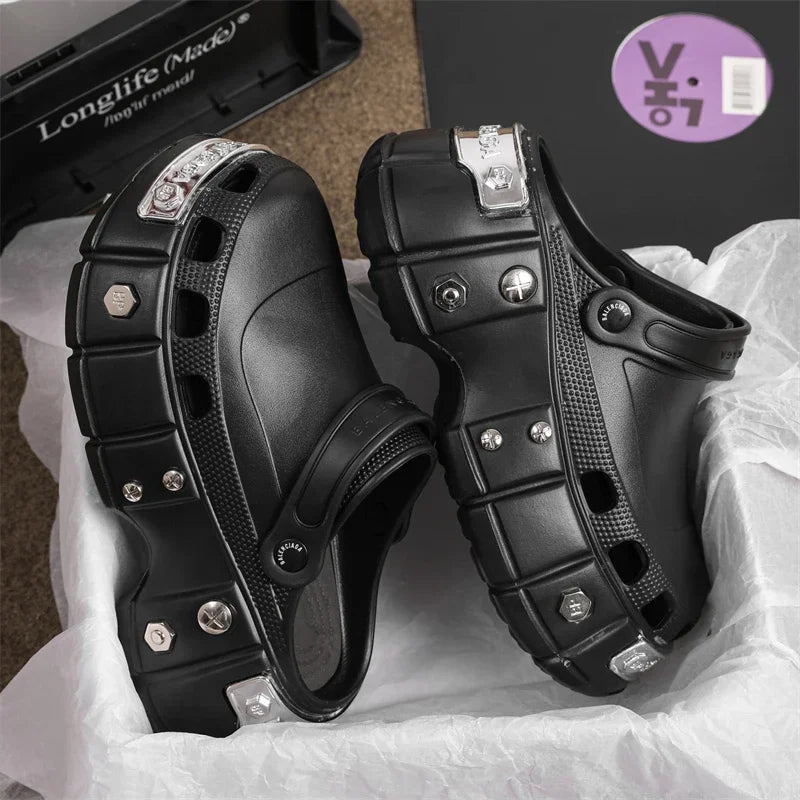men Slippers Couple Design Anti-Slip Deodorant Casual Sandals Korean Version EVA Mat...