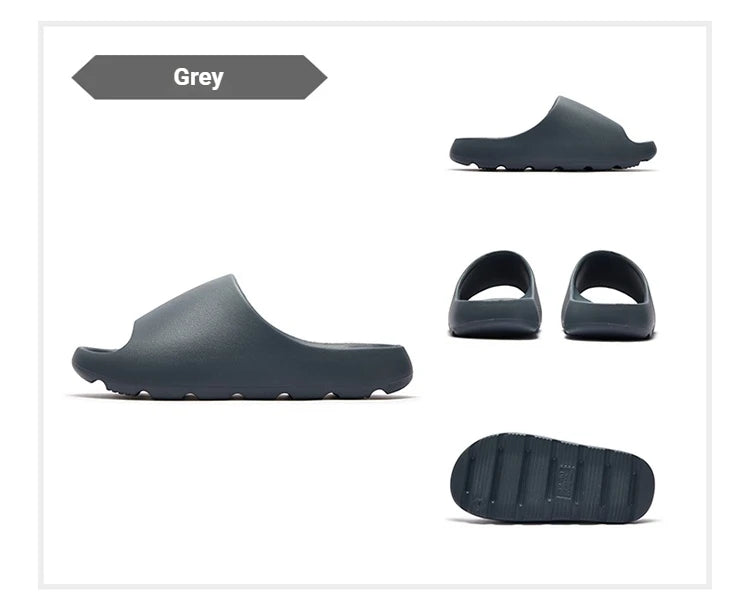 361 Degrees Men and Women Home slippers Antibacterial EVA Breathable Comfortable Skidproof Casual Outdoor Unisex shoes 622617002
