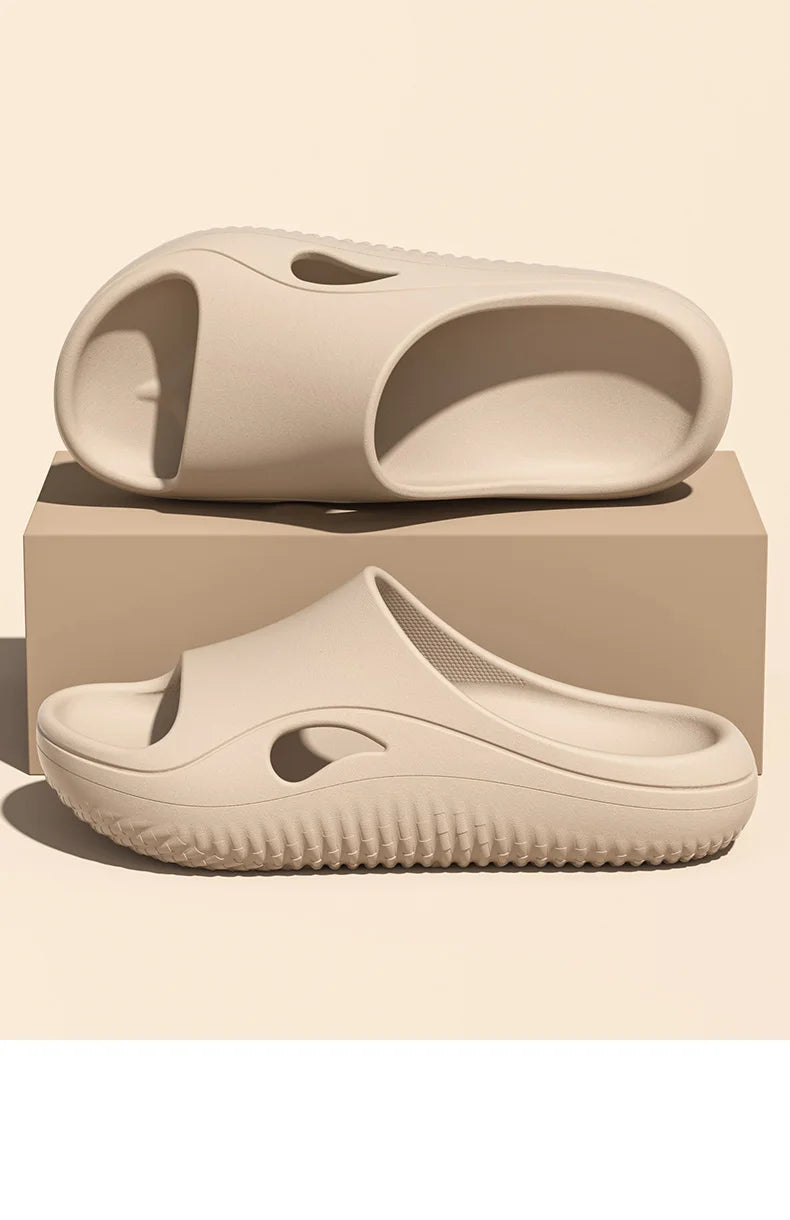 Comfortable Anti-Slip Operating Room Slippers for Men And Women Home Slippers round Toe EVA Material All Seasons Wear