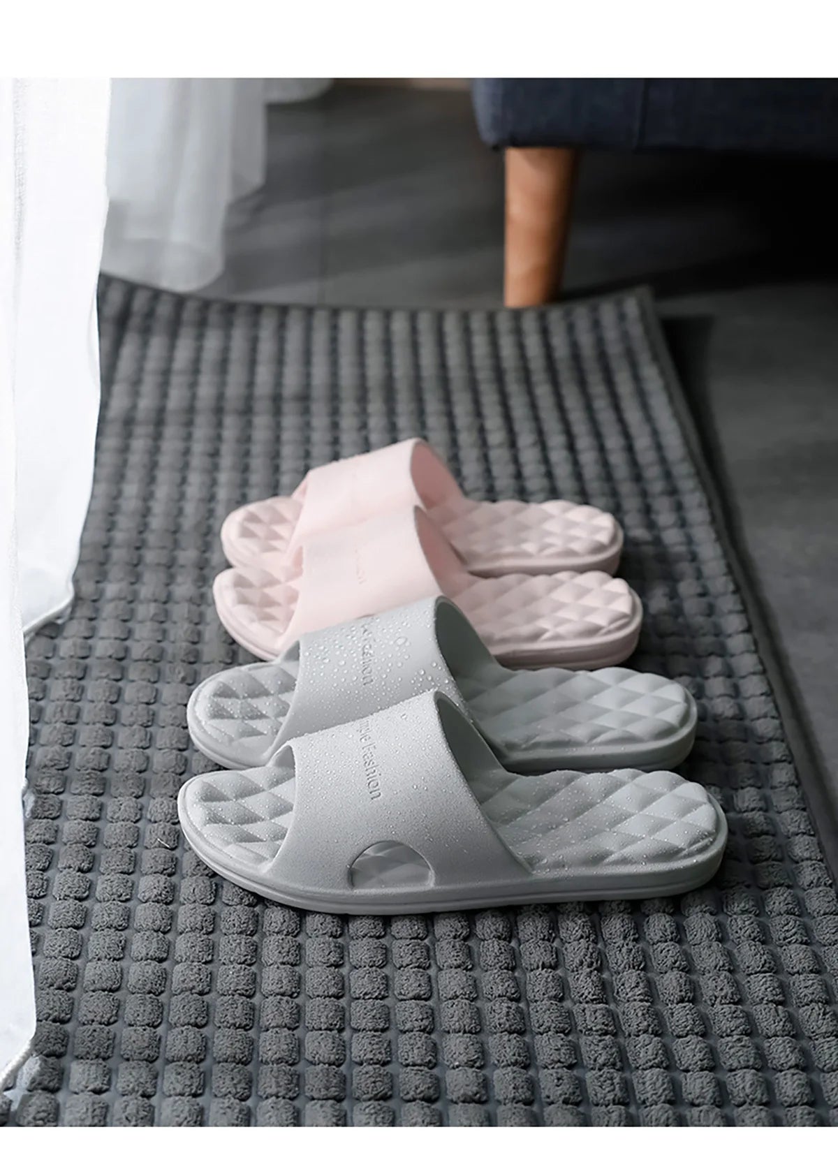 TZLDN 36-49 plus size EVA Soft Bottom Slippers for Women Home Bathroom Summer Sandals for Men Summer Beach Wear Unisex Slides