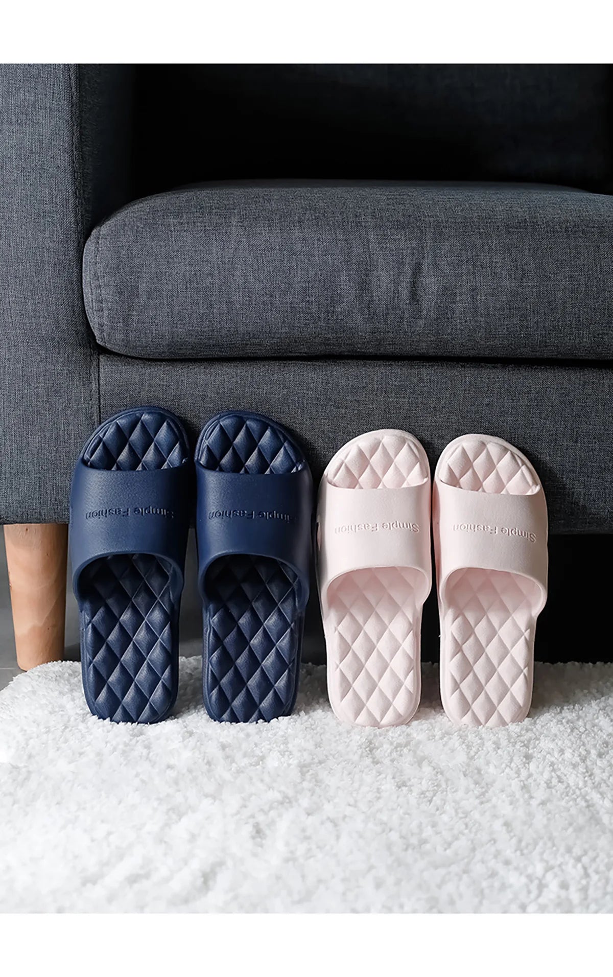 TZLDN 36-49 plus size EVA Soft Bottom Slippers for Women Home Bathroom Summer Sandals for Men Summer Beach Wear Unisex Slides