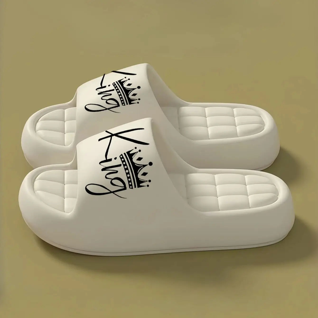 New Casual Innovative Design King Unisex Eva Soft-Soled Lightweight Home Slippers High-Quality Exclusive Brand Slippers