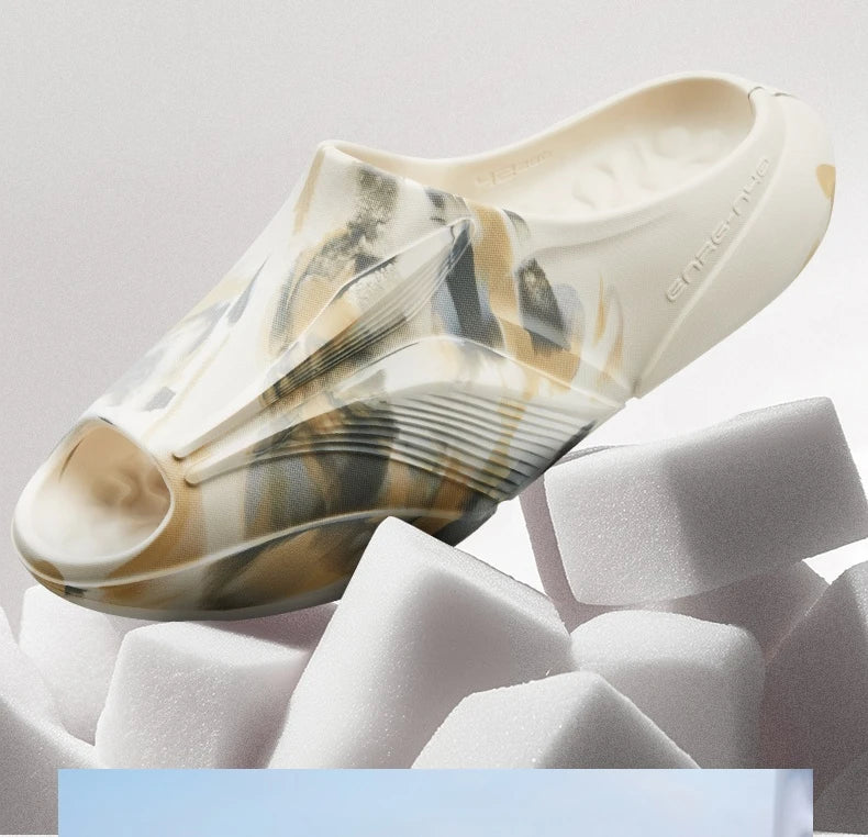 361 Degrees Furious Men Slippers Outdoors Breathable Soft Anti-slip Antiskid Sandal Flexible Durable Stable Male Shoes 672521113