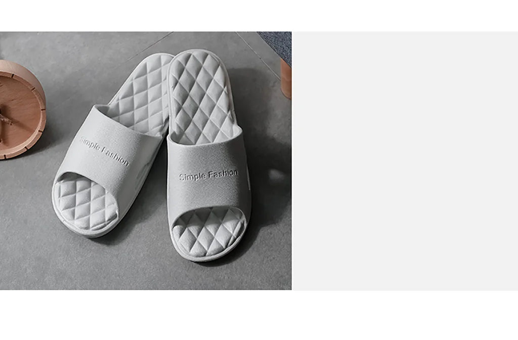 TZLDN 36-49 plus size EVA Soft Bottom Slippers for Women Home Bathroom Summer Sandals for Men Summer Beach Wear Unisex Slides