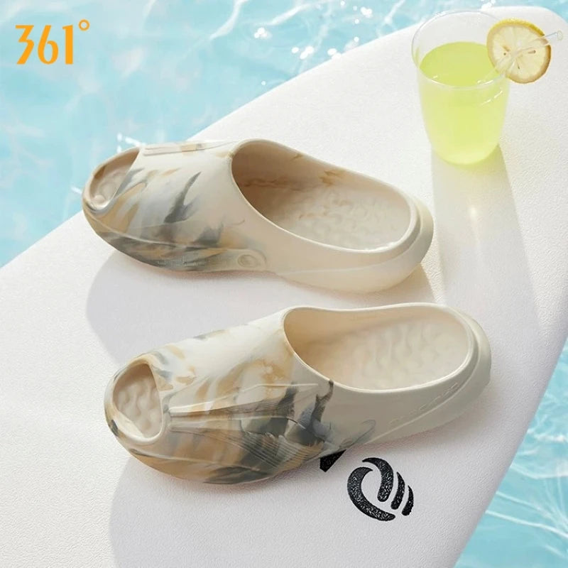361 Degrees Furious 2 Men and Women Slippers Soft Comfortable Resilience Durable Skidproof Outdoor Home Unisex Slipper 672621110