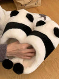 Fashionable Cute Panda Slippers Cartoon Home Slippers Warm Stylish Comfortable Ladies Winter Couple Autumn Winter Slippers