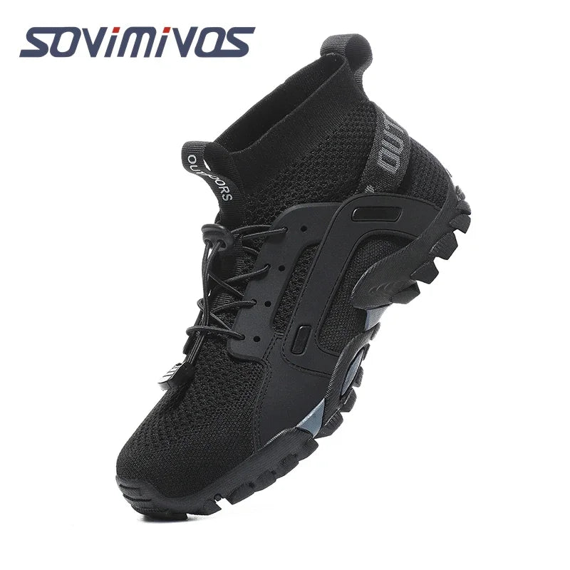Men's Cross-Trainer | Barefoot & Minimalist Shoe | Zero Drop Sole | Wide Toe Box Man Upstream Swimming Shoes Beach Slippers