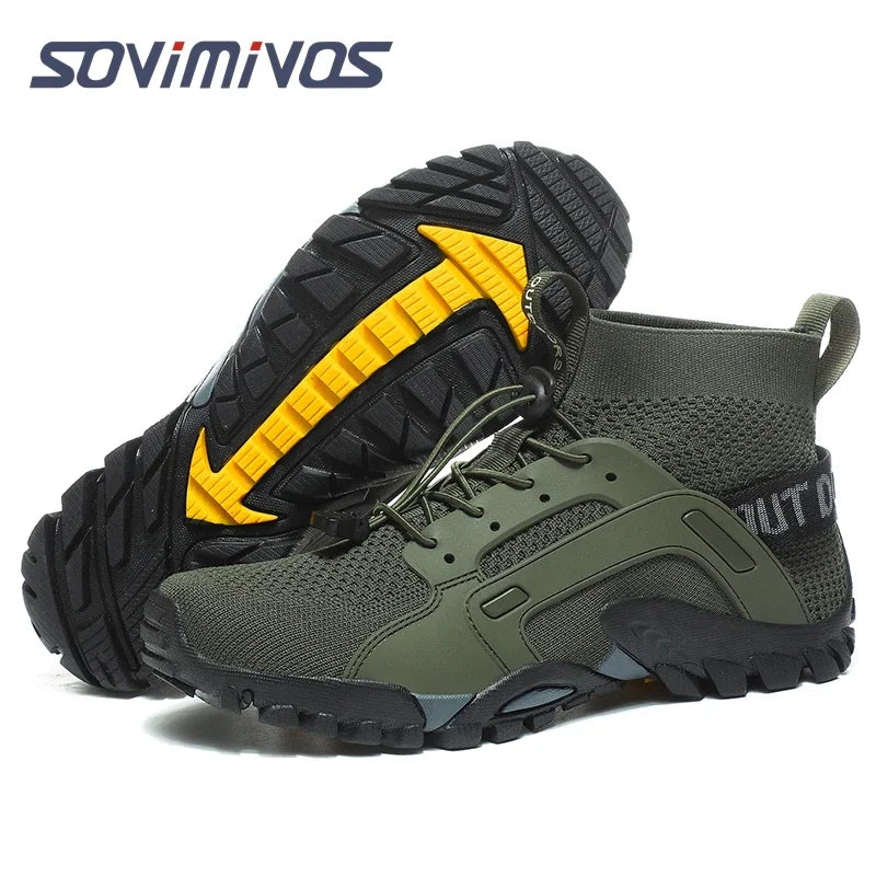 Men's Cross-Trainer | Barefoot & Minimalist Shoe | Zero Drop Sole | Wide Toe Box Man Upstream Swimming Shoes Beach Slippers