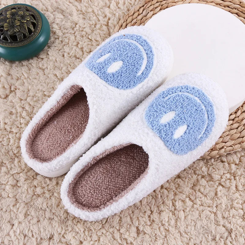 Women's Winter High-End Cotton Slippers, Women's Indoor Home Plush Warm Maternity Slippers, Couple Slippers with Added Fleece for Men in Autumn and Winter