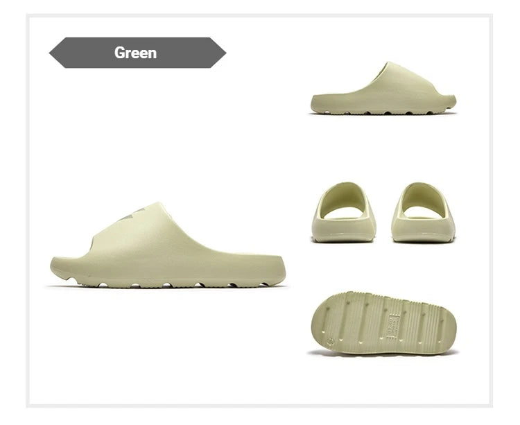 361 Degrees Men and Women Home slippers Antibacterial EVA Breathable Comfortable Skidproof Casual Outdoor Unisex shoes 622617002
