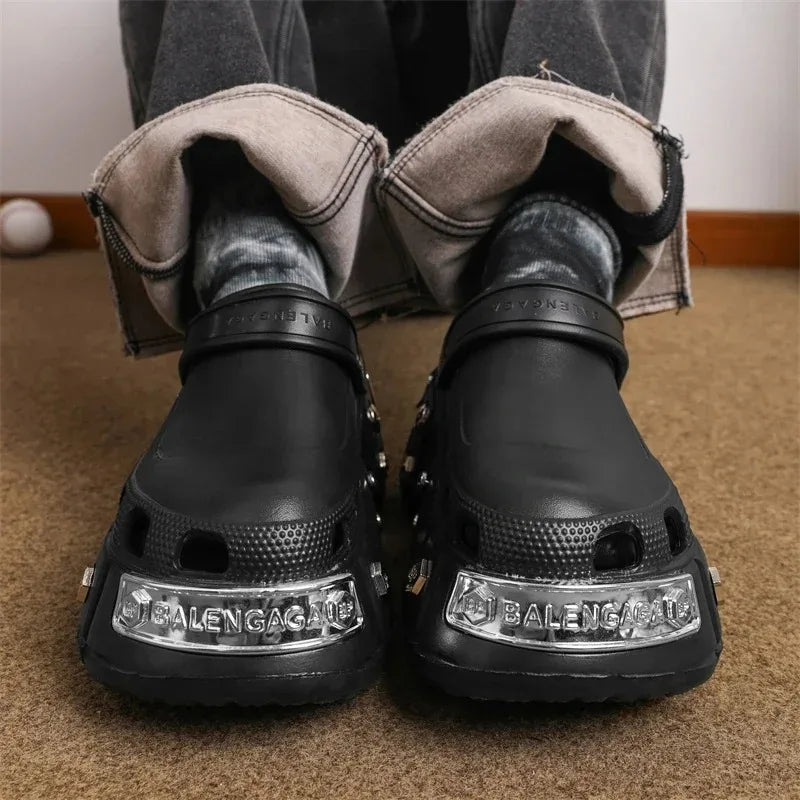 men Slippers Couple Design Anti-Slip Deodorant Casual Sandals Korean Version EVA Mat...