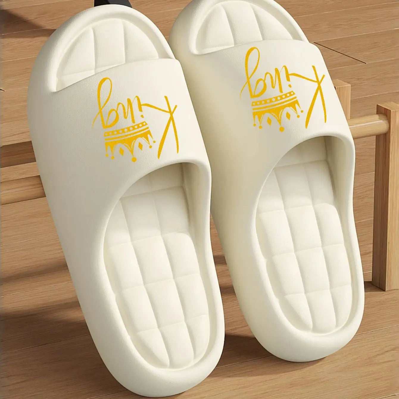 New Casual Innovative Design King Unisex Eva Soft-Soled Lightweight Home Slippers High-Quality Exclusive Brand Slippers
