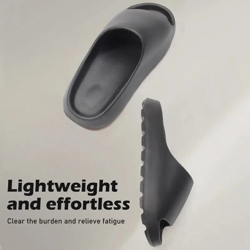 Coconut Slippers Men Women EVA Soft Like Stepping on Shit Thick Soled Sandals Solf Non-slip Wearing Slipper Outdoor Indoor Shoes