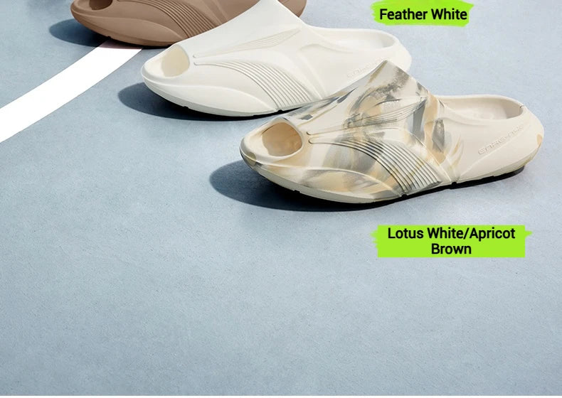 361 Degrees Furious Men Slippers Outdoors Breathable Soft Anti-slip Antiskid Sandal Flexible Durable Stable Male Shoes 672521113