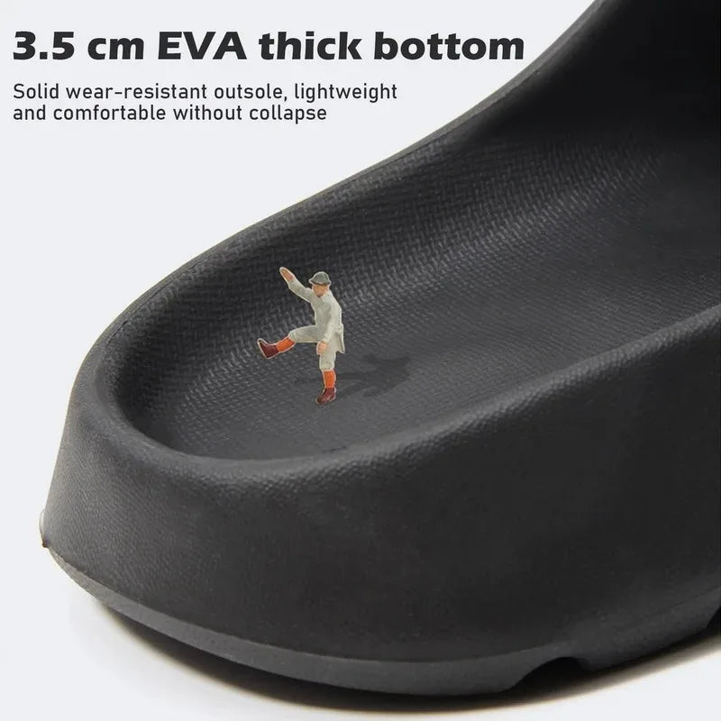 Coconut Slippers Men Women EVA Soft Like Stepping on Shit Thick Soled Sandals Solf Non-slip Wearing Slipper Outdoor Indoor Shoes