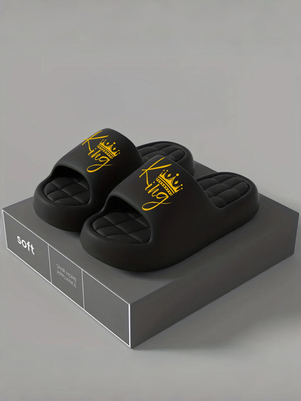 New Casual Innovative Design King Unisex Eva Soft-Soled Lightweight Home Slippers High-Quality Exclusive Brand Slippers