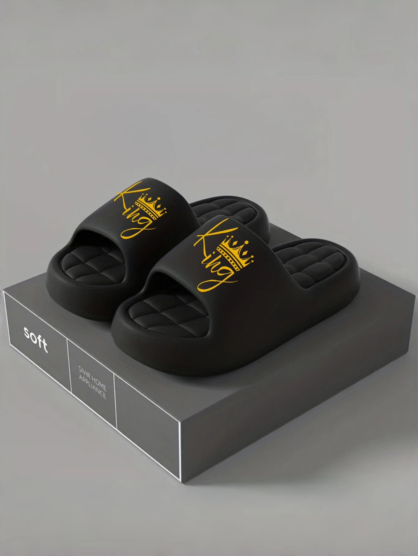 New Casual Innovative Design King Unisex Eva Soft-Soled Lightweight Home Slippers High-Quality Exclusive Brand Slippers