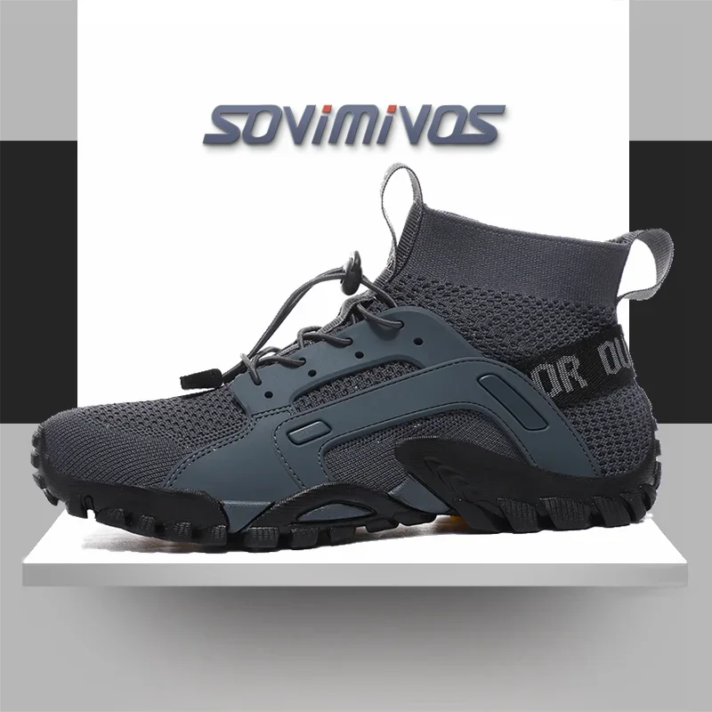 Men's Cross-Trainer | Barefoot & Minimalist Shoe | Zero Drop Sole | Wide Toe Box Man Upstream Swimming Shoes Beach Slippers