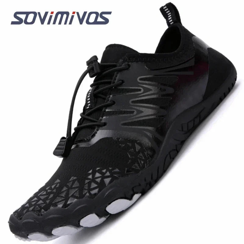 Men's Cross-Trainer | Barefoot & Minimalist Shoe | Zero Drop Sole | Wide Toe Box Man Upstream Swimming Shoes Beach Slippers