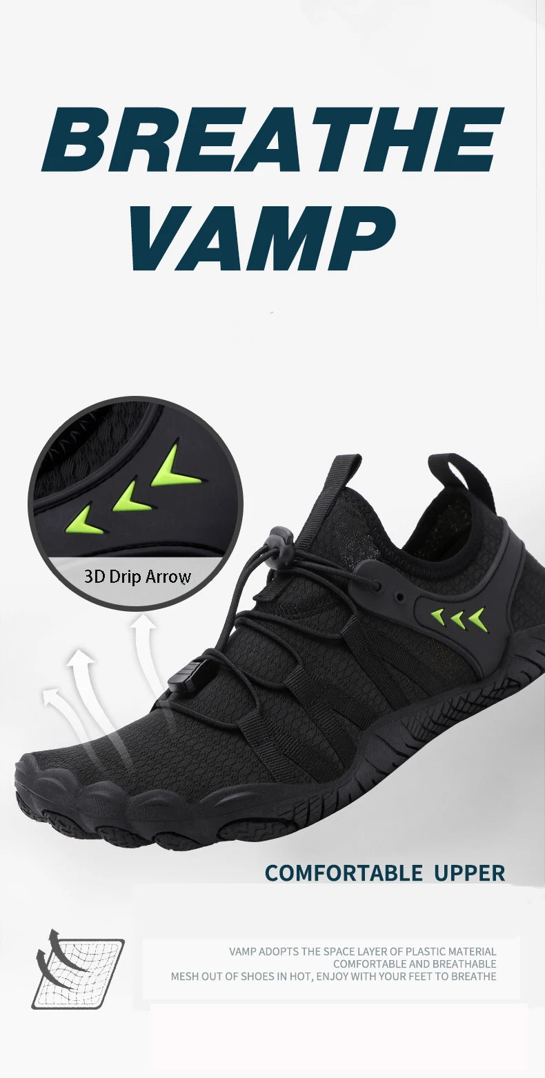 EOCENE Quick-dry Swimming Beach Wading Fitness Hiking fishing Flats Sports Aqua Casual Gym Surf Outdoor Water Sneakers Shoes